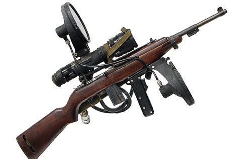 ; The <strong>M3 carbine</strong> was an M2 <strong>carbine</strong> fitted with a mount designed to accept an infrared sight for use at <strong>night</strong>. . M3 carbine night vision